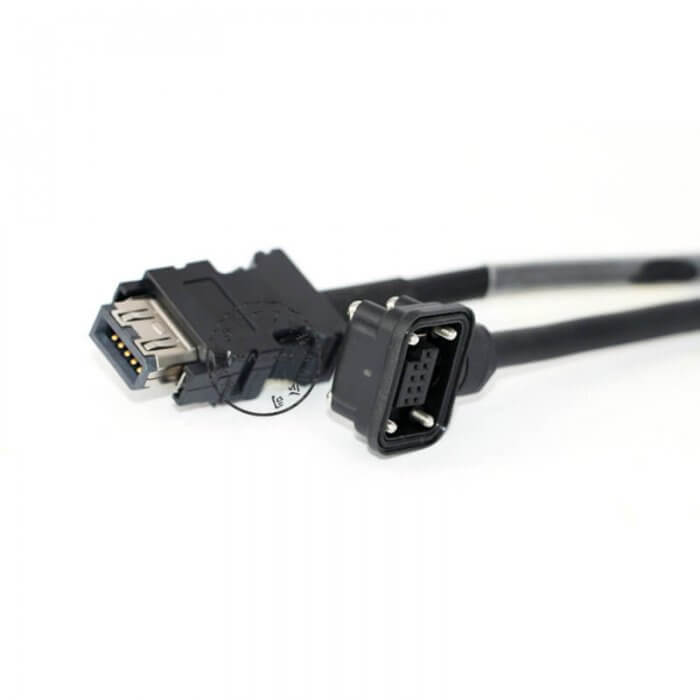 cable servo female female for mitsubishi roboter mr j3enscbl5m l