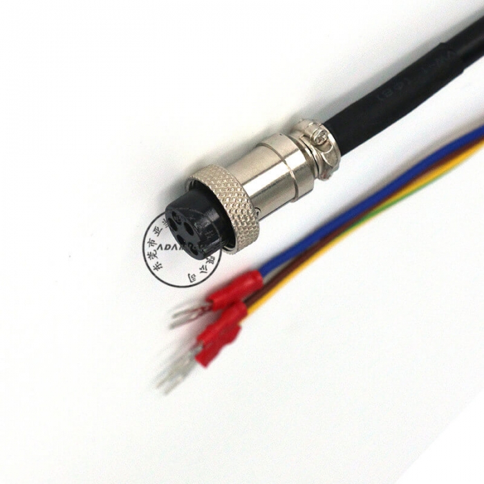 cnc milling machine router engraver machine servo motor cable