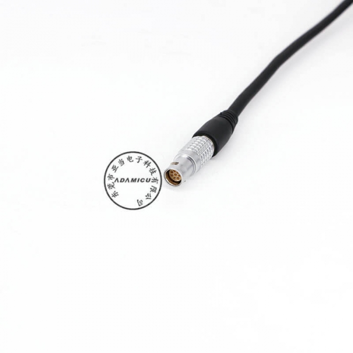 Circular Female 8P+RJ45 with screw Industrial Ethernet Cable (1)