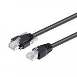 RJ45 Straight connector with screws To  Straight connector GIGABit cable