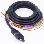 The 15-pin cable with a chain is triggered for CCD industrial camera