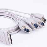 VHDCI 68 Pin female to female SCSI Assembly Cable with Zinc Alloy Shell