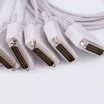 Shielded Straight Through Cable with eight branch ports for Interface